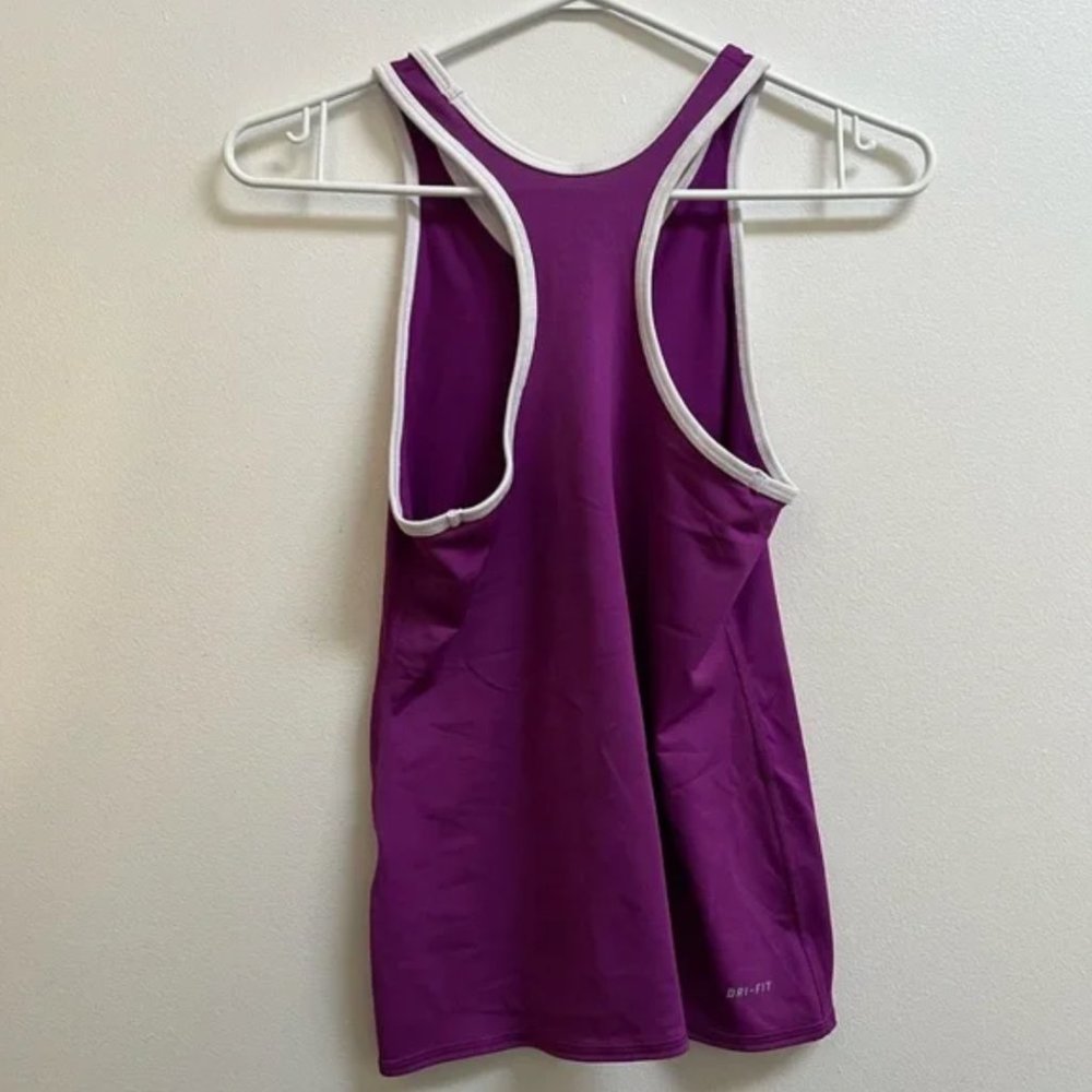 Nike Girls Dri-Fit Racerback Tank Top L - Picture 3 of 6